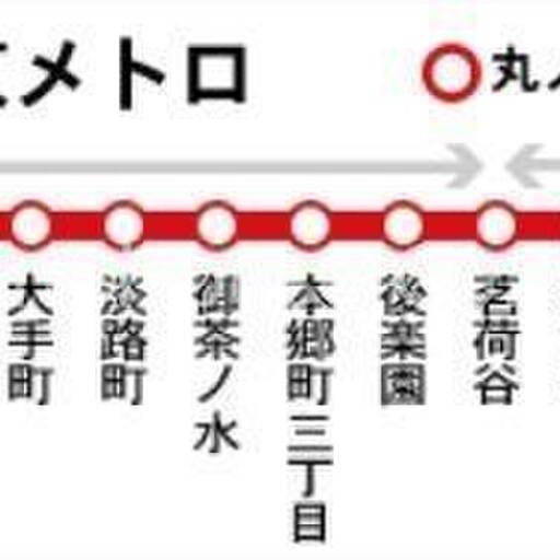 東京メトロ 丸ノ内線 路線図